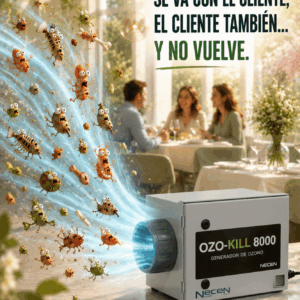OZO-KILL 8.000 <br> ozonizador para conductos de aire